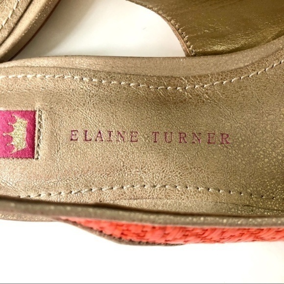 ELAINE TURNER bamboo detail flats